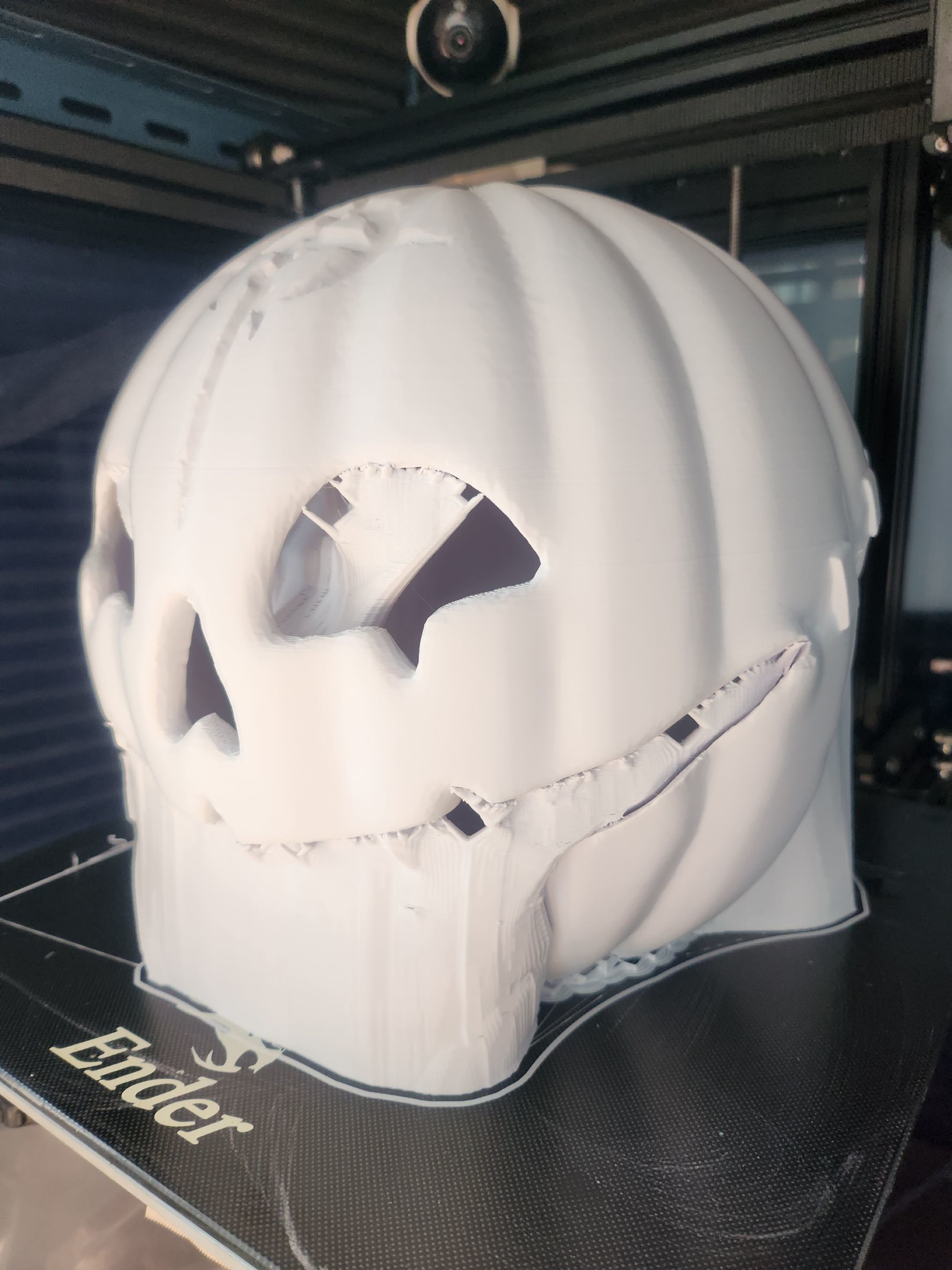 Fake mafty pumpkin helmet 3D print model_19