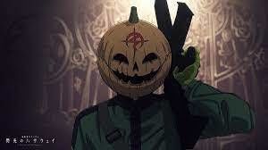 Fake mafty pumpkin helmet 3D print model_8