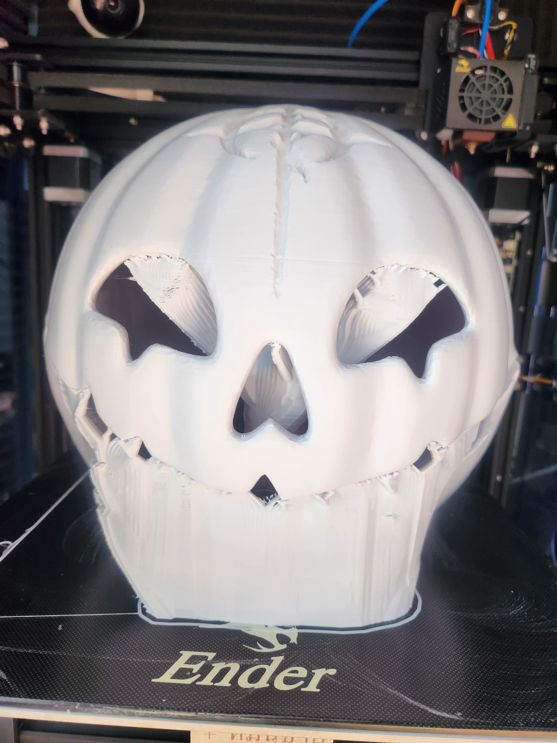 Fake mafty pumpkin helmet 3D print model_12
