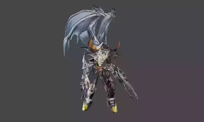 Zeloeman I 1 dragon with wings