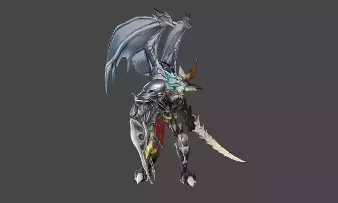 Zeloeman H 8 demon with wings