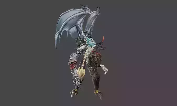 Zeloeman H 7 dragon with wings