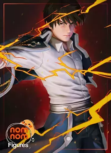 Roy Mustang - Fullmetal Alchemist 3D print model