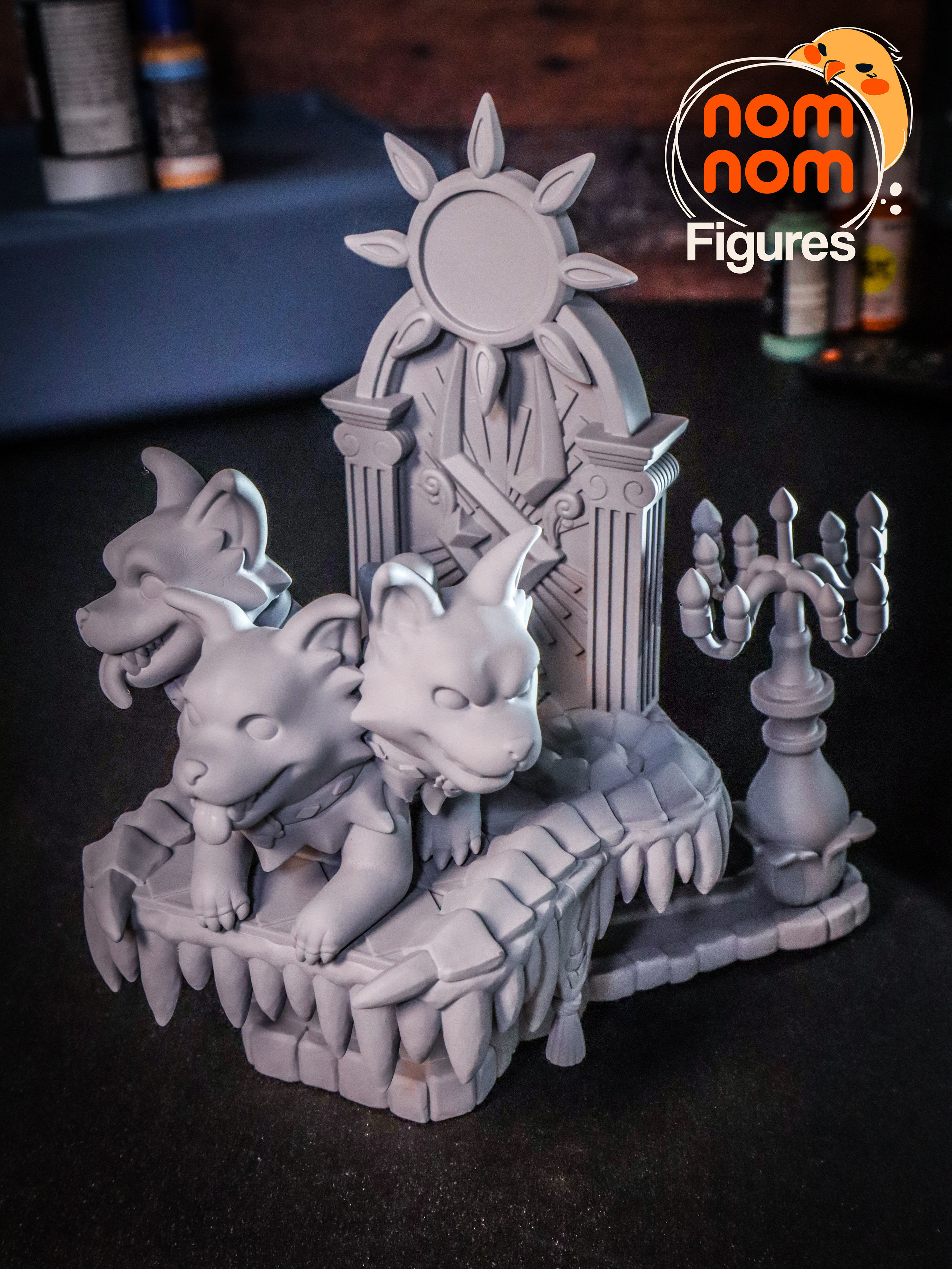Cerberus - Hades 3D print model_6