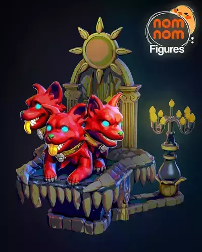 Cerberus - Hades 3D print model