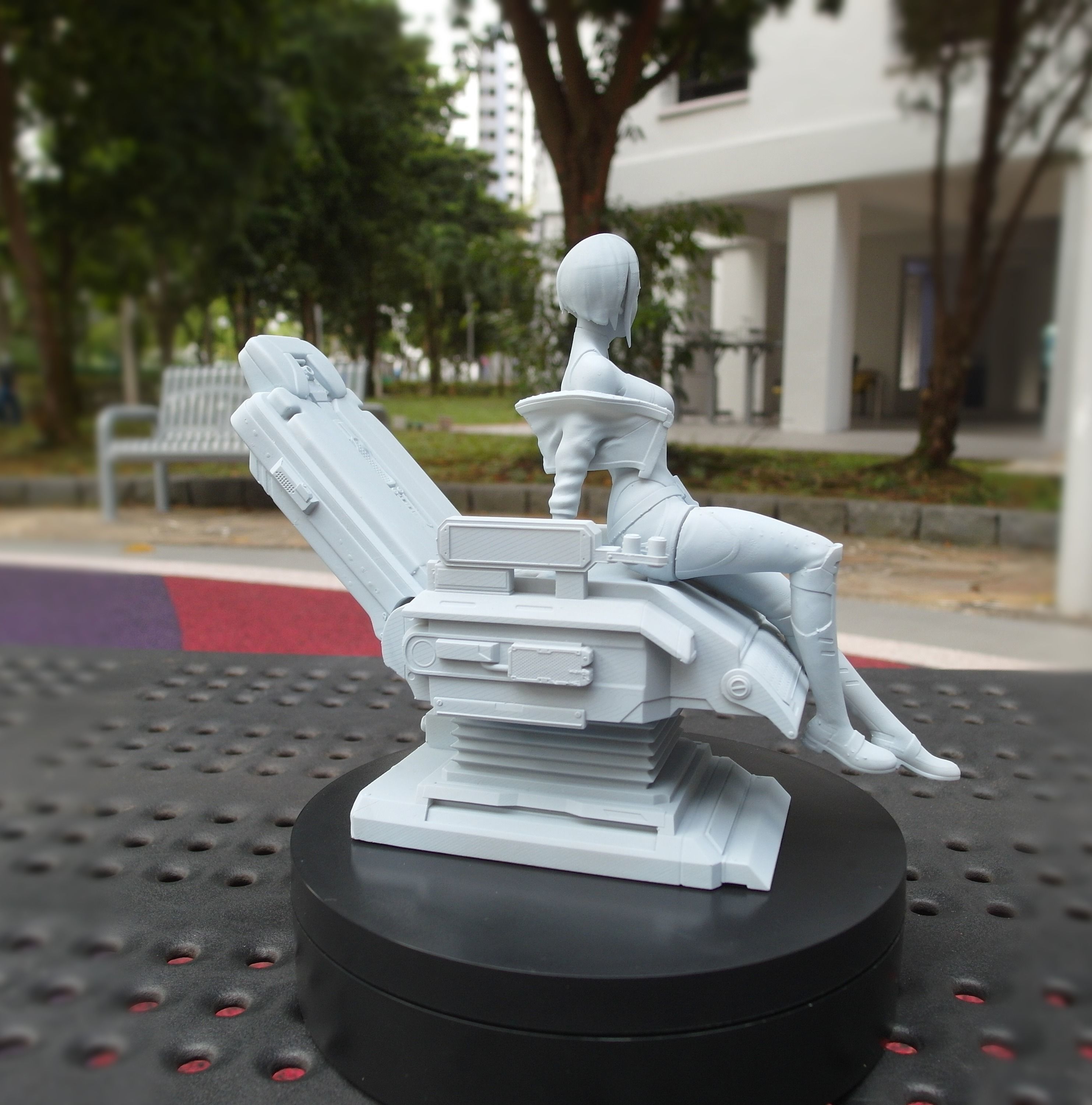 Lucy - STL Cyberpunk Edgerunners Anime Model for 3D Printing 3D print model_4