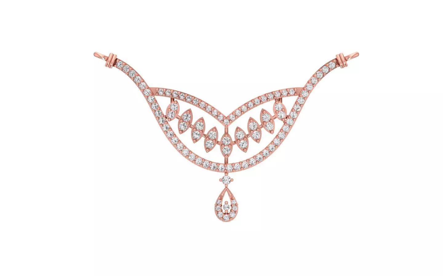 Women Necklace Pendant 3dm STL OBJ FBX Renders Details 3D print model