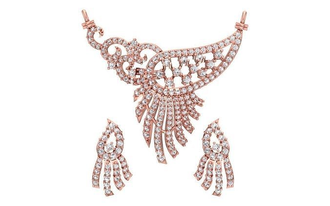 Women Earring Pendant 3dm STL OBJ FBX Renders Details 3D print model