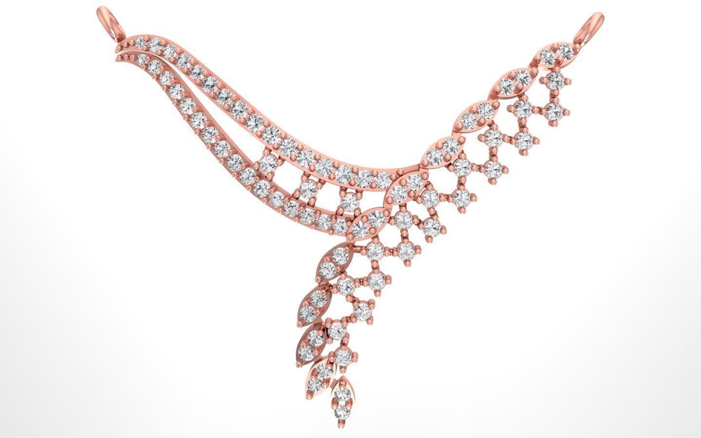 Women Earring Pendant 3dm STL OBJ FBX Renders Details 3D print model_1