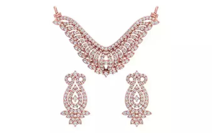 Women Earring Pendant 3dm STL OBJ FBX Renders Details