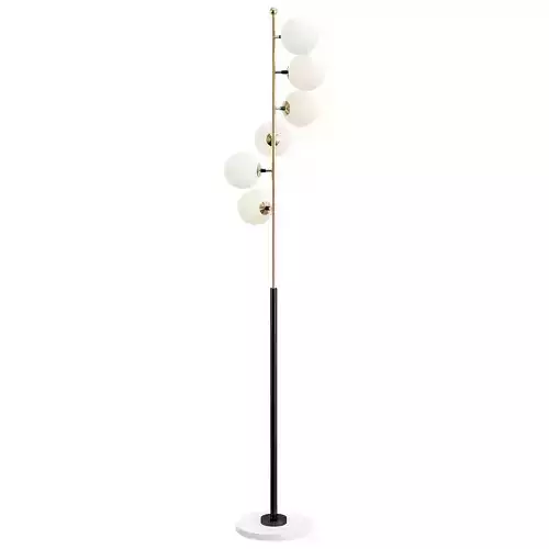 GALASSIA floor lamp with four balls