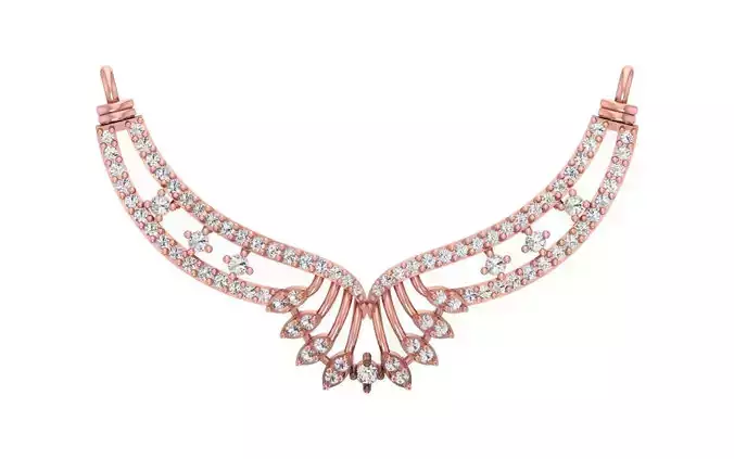 Women Necklace Pendant 3dm STL OBJ FBX Renders Details