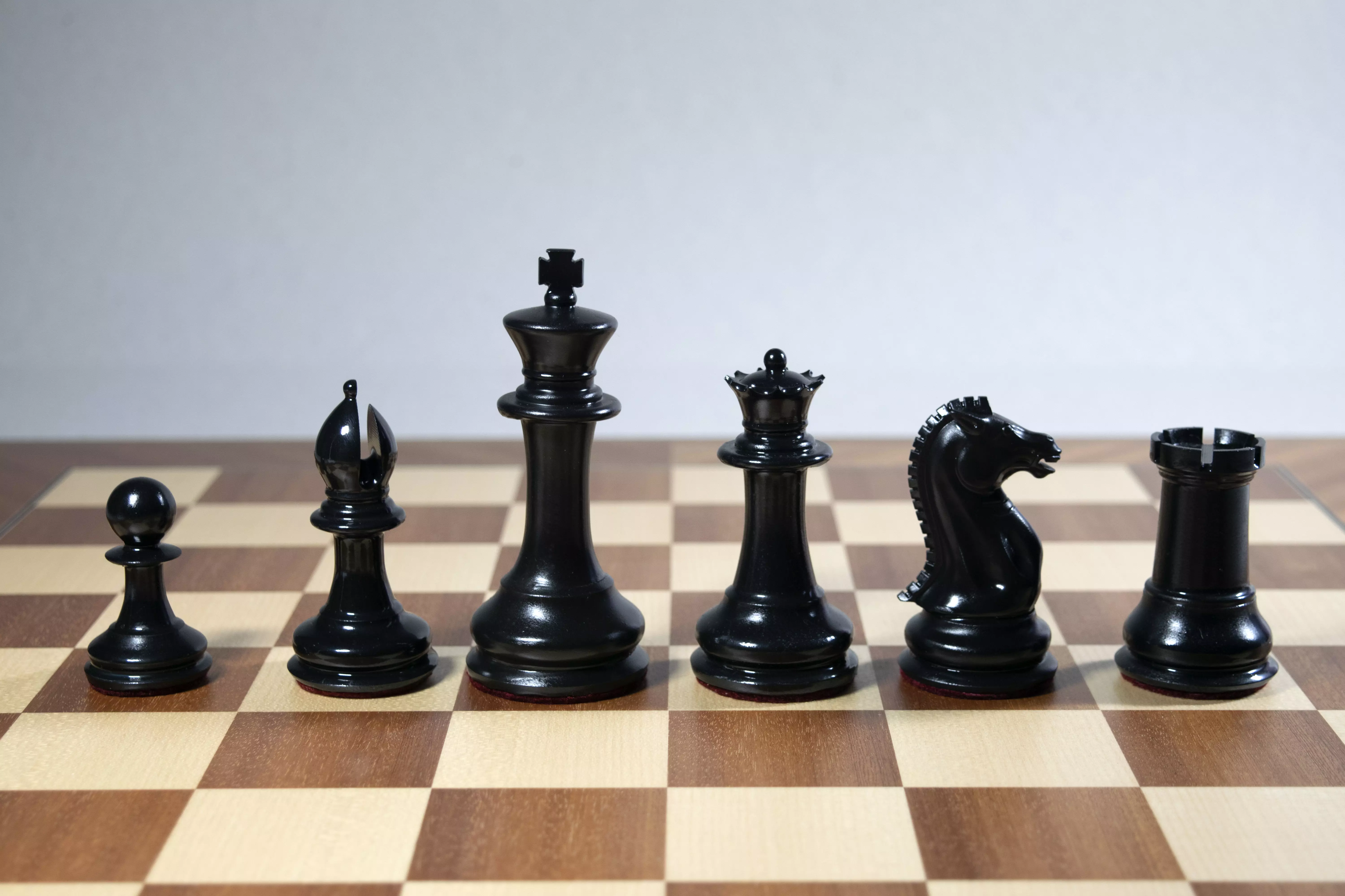 Staunton Chess Pieces 3D print model_0
