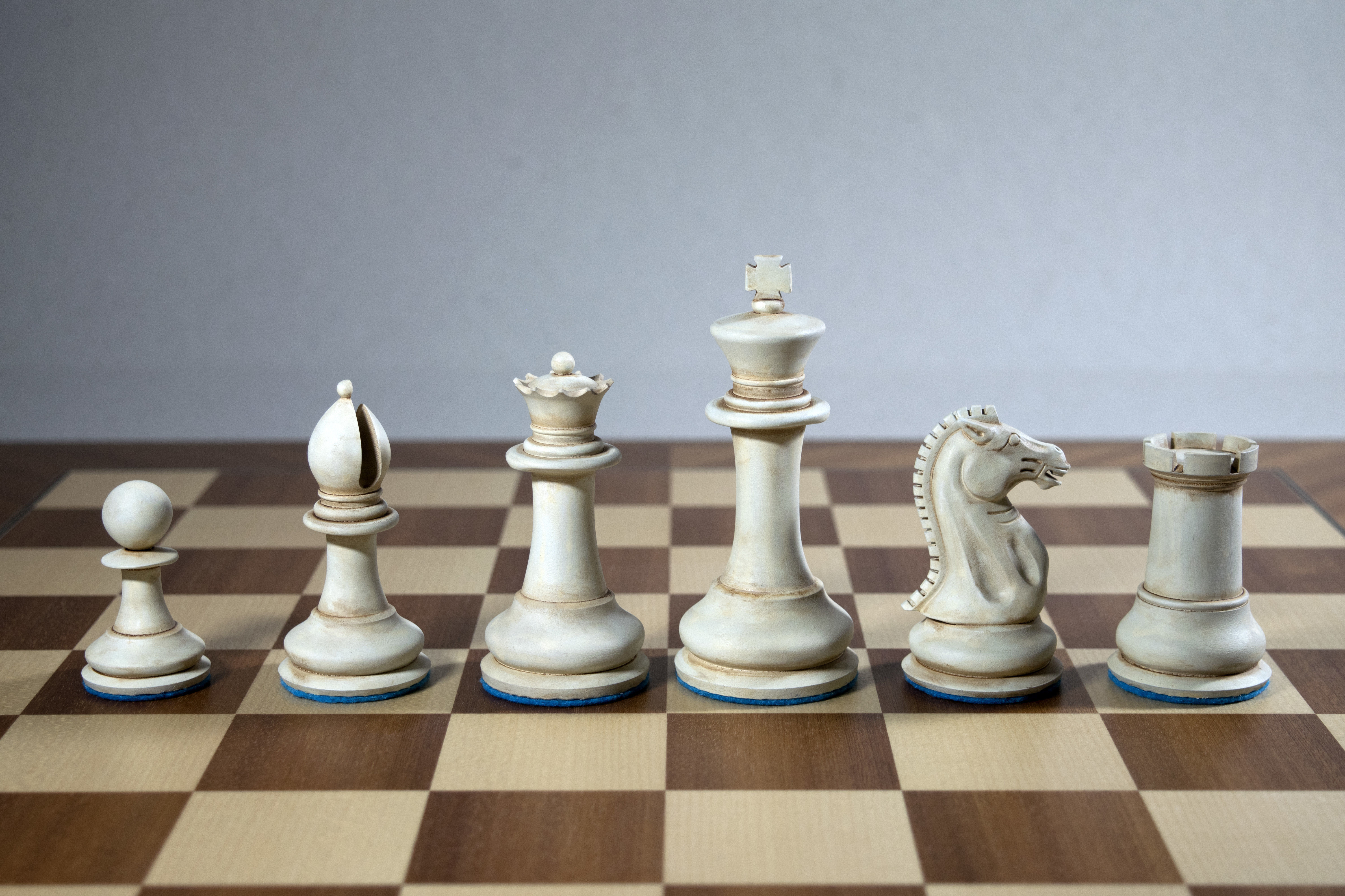Staunton Chess Pieces 3D print model_3