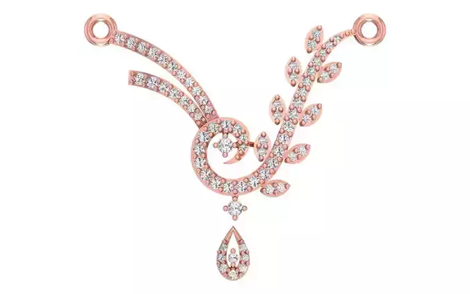 Women Necklace Pendant 3dm STL OBJ FBX Renders Details