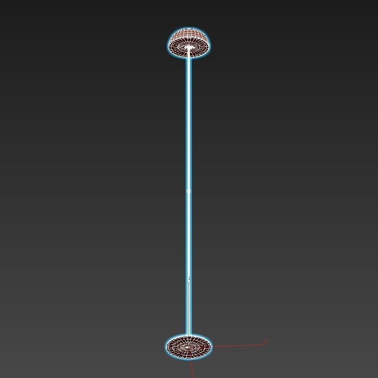 FLOAT floor lamp with base 3D model_3