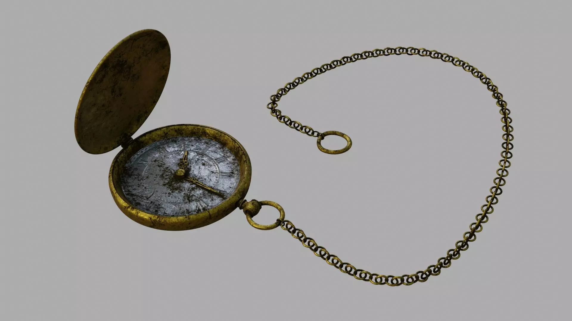 Pocket watch 3D model