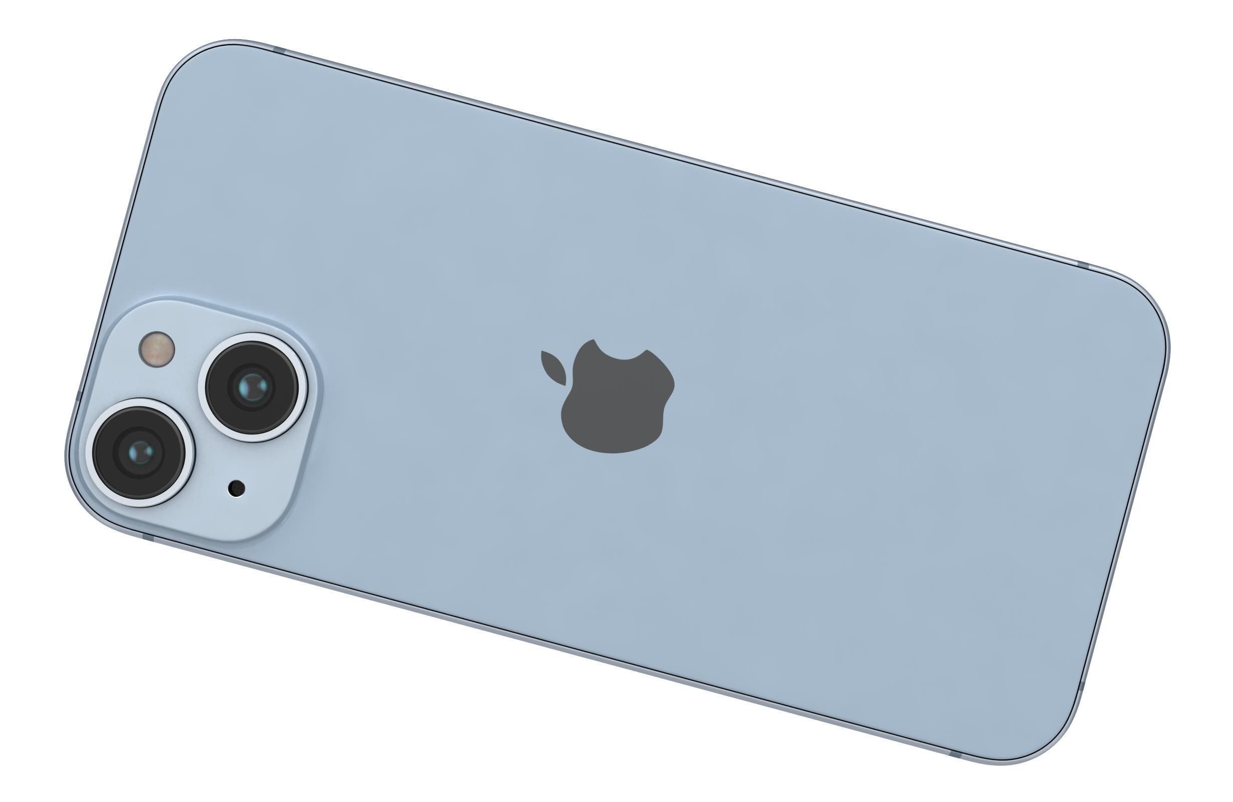 Apple iPhone 14 Plus Blue 3D model_10
