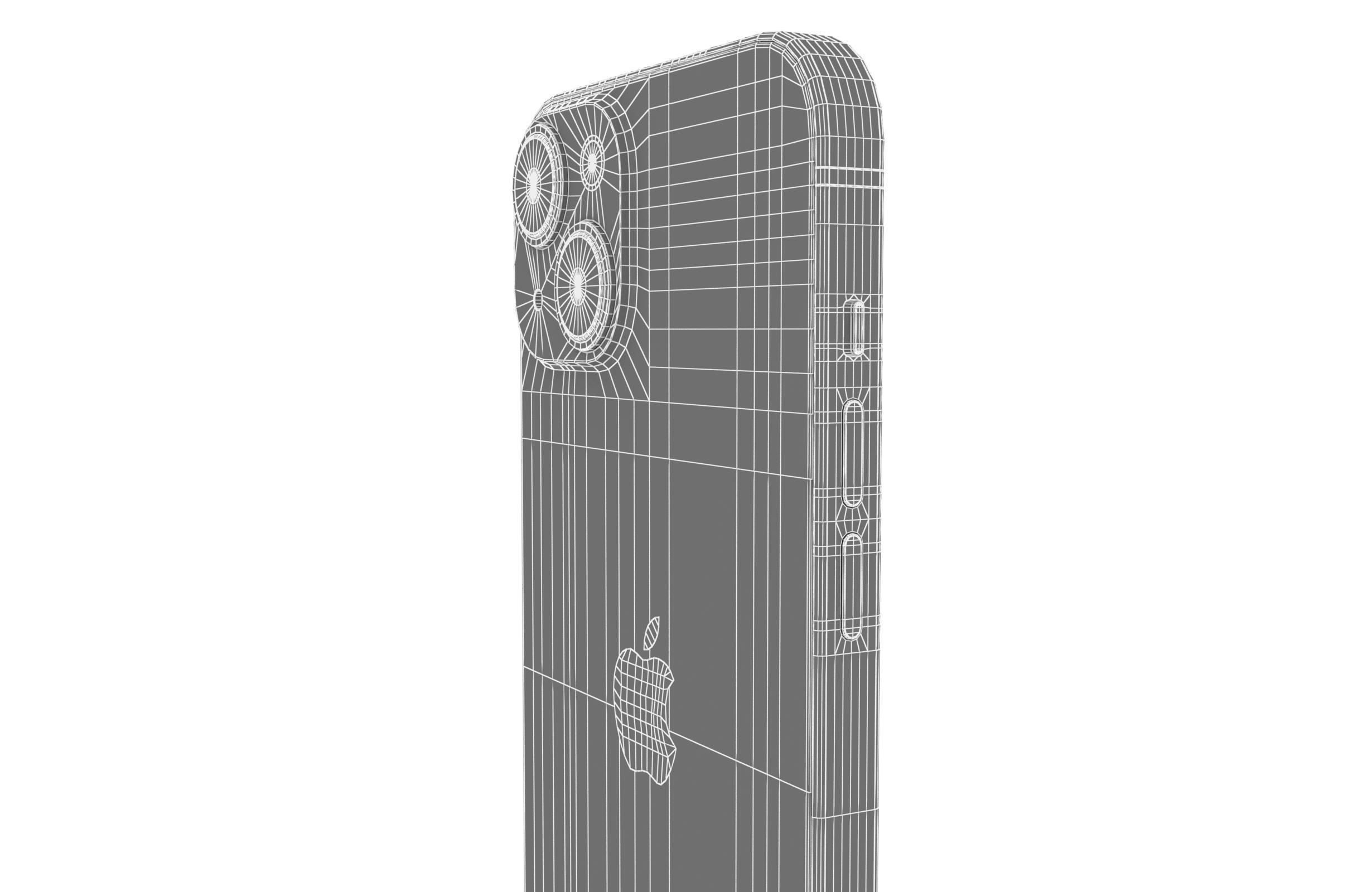 Apple iPhone 14 Plus Blue 3D model_22