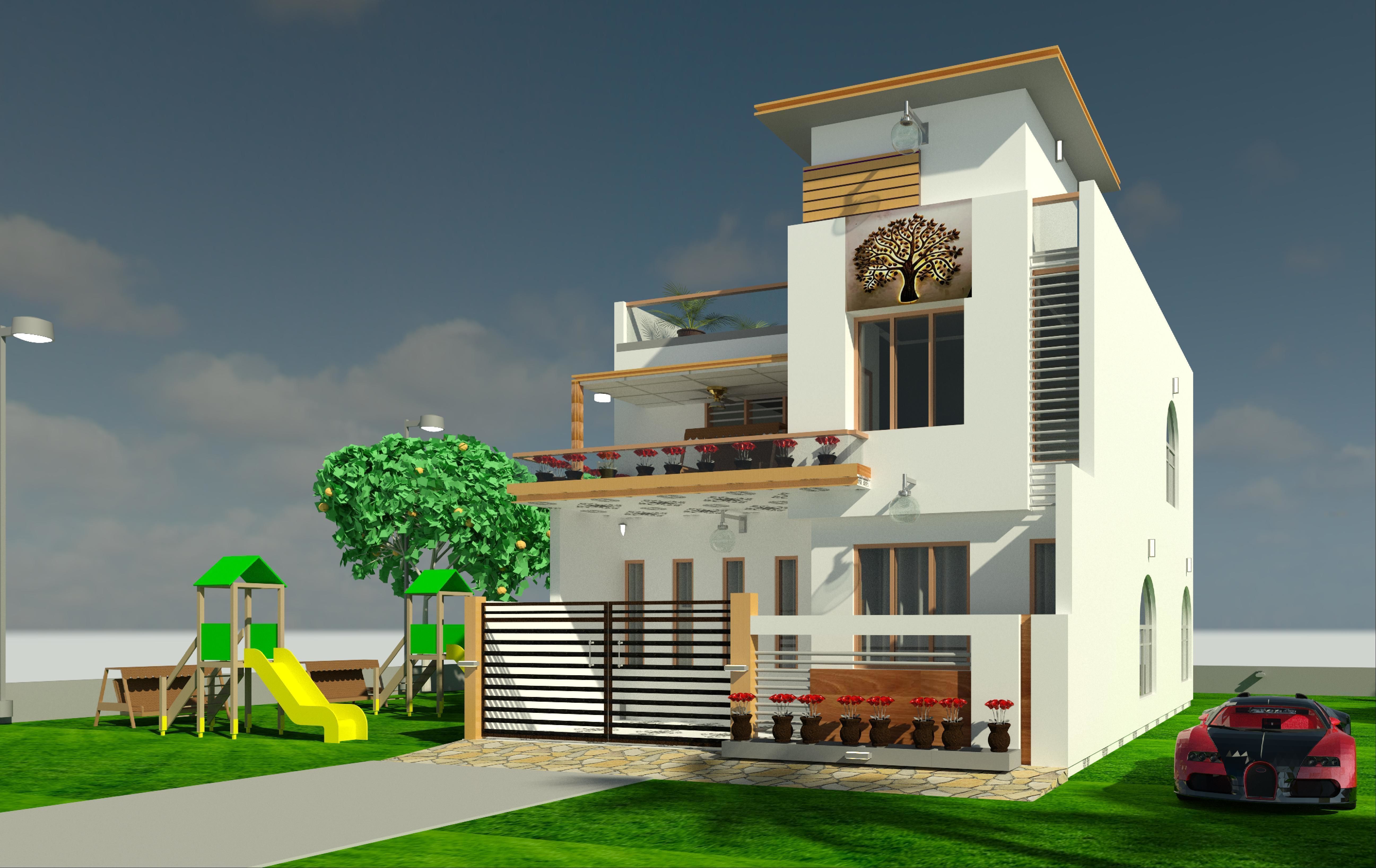 House Rahman 3D model_2