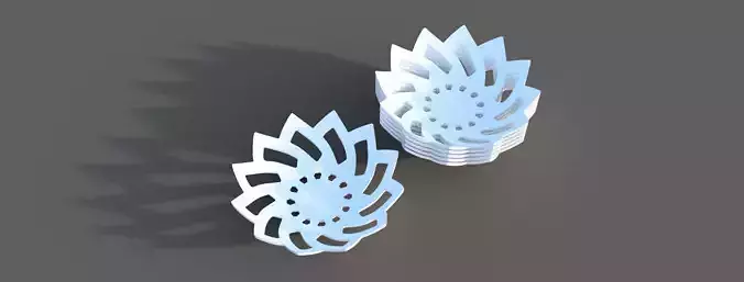 DECORATIVE BOWL  PLATE ART-1