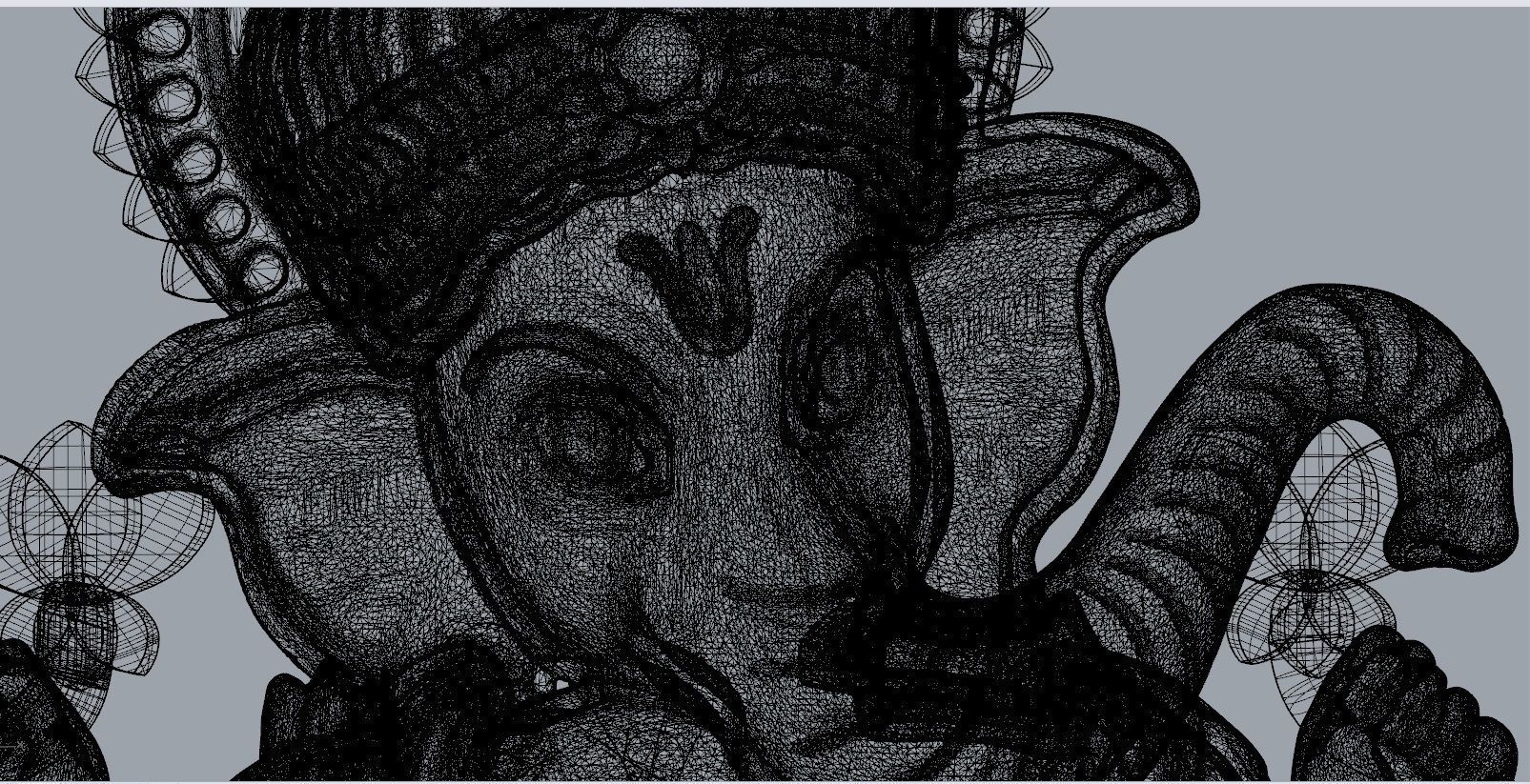 VINAYAGAR PENDENT 3D print model_4