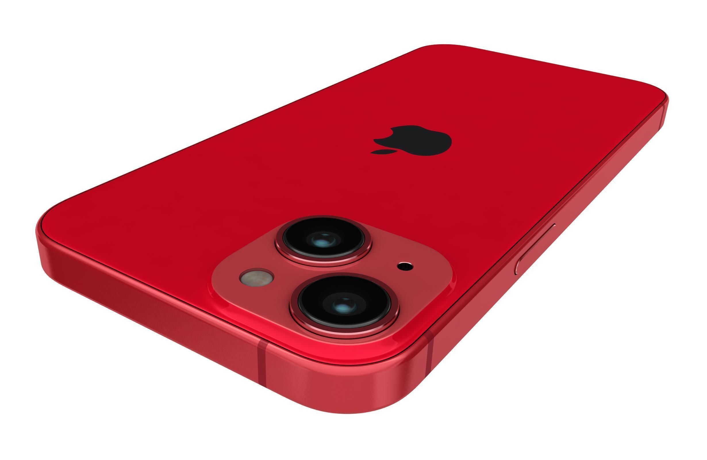 Apple iPhone 14 Plus Red 3D model_15