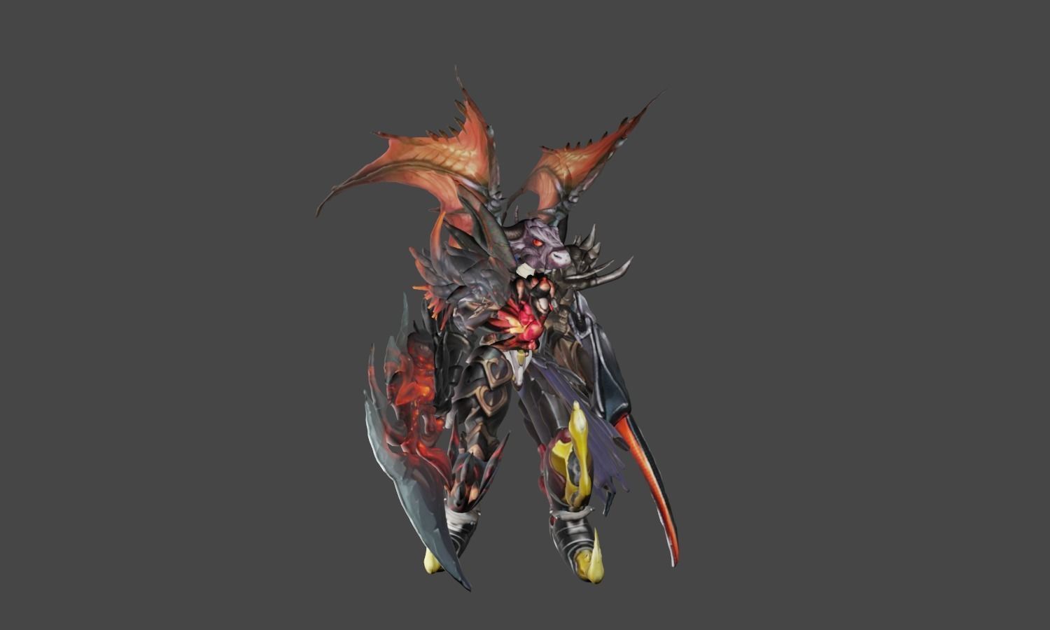 Zeloeman  L 4 Low-poly 3D model_7