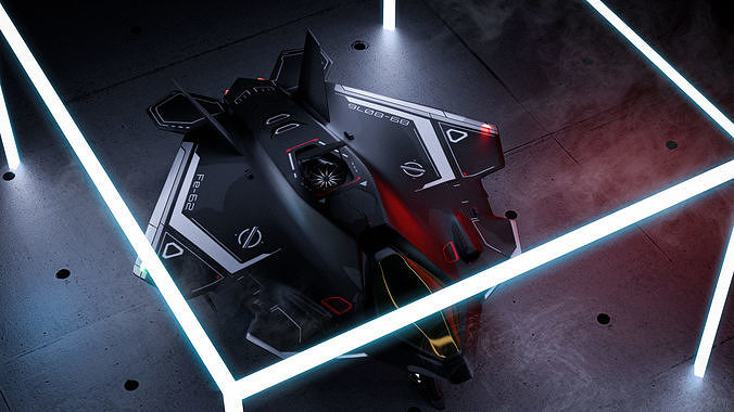 Exploration Spaceship 3D model