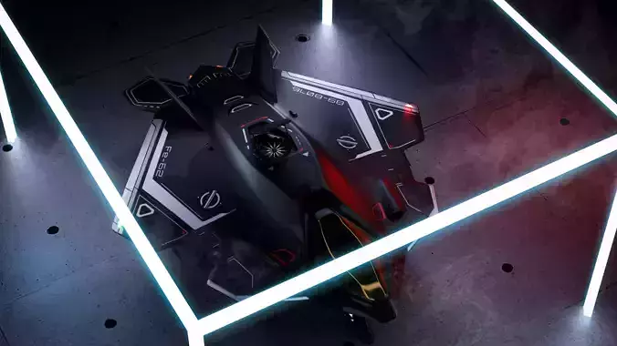 Exploration Spaceship 3D model