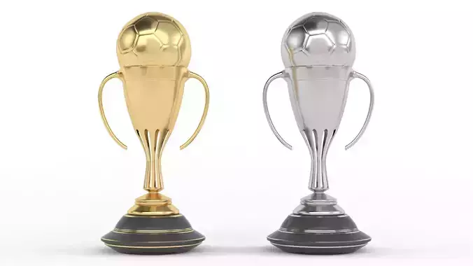 Cups Trophy 3D model