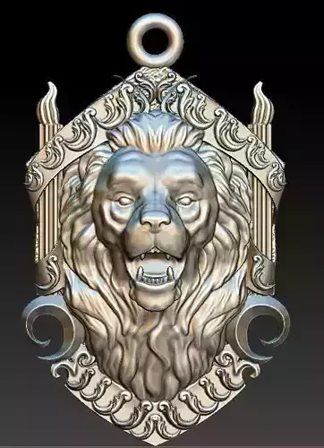 lion pendant