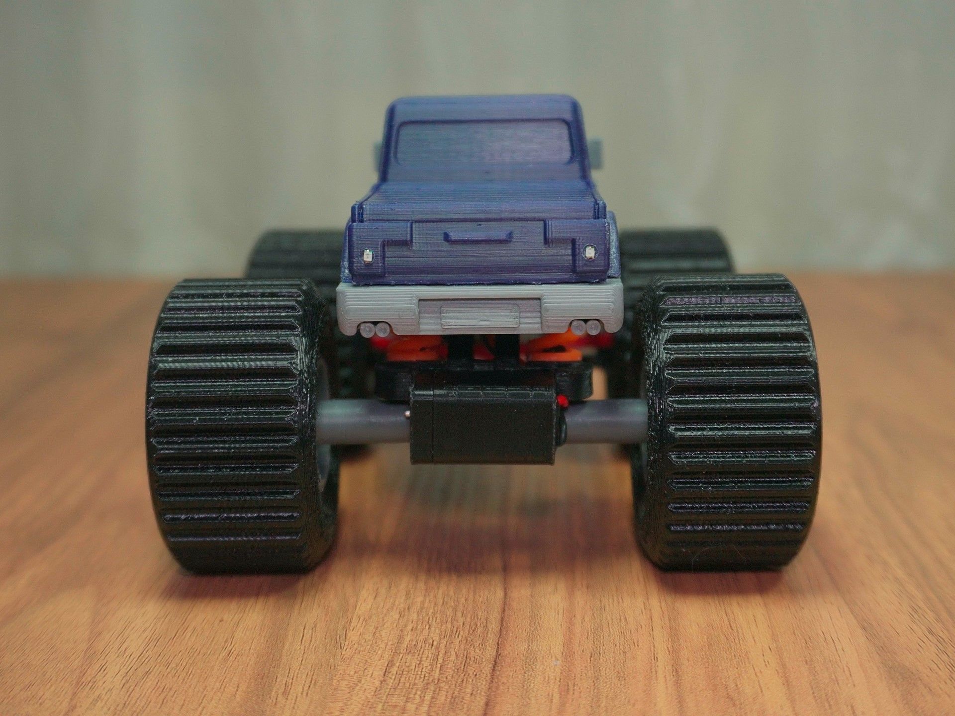 RC Monster Truck 1-32 Scale  3D print model_9