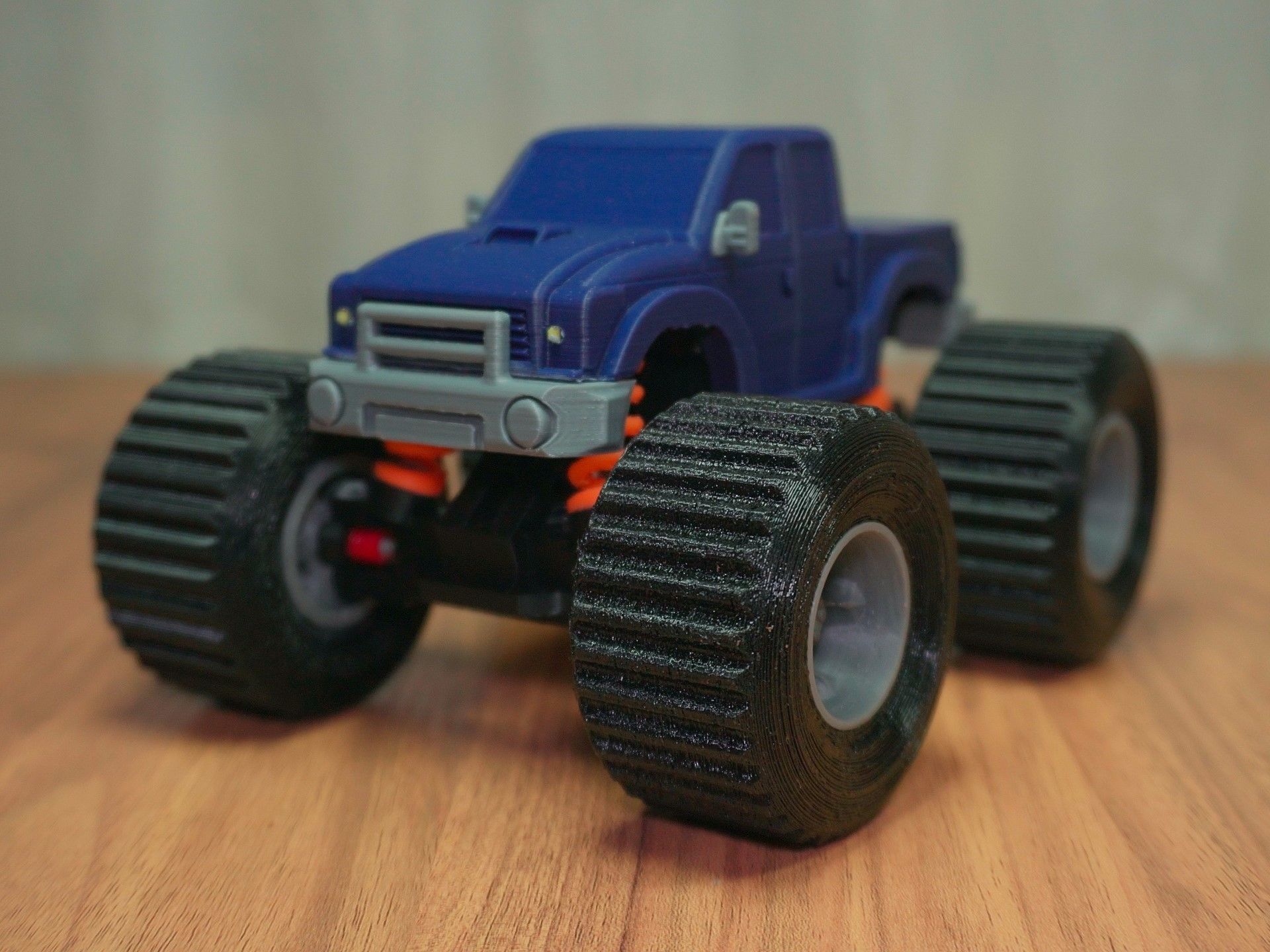 RC Monster Truck 1-32 Scale  3D print model_6