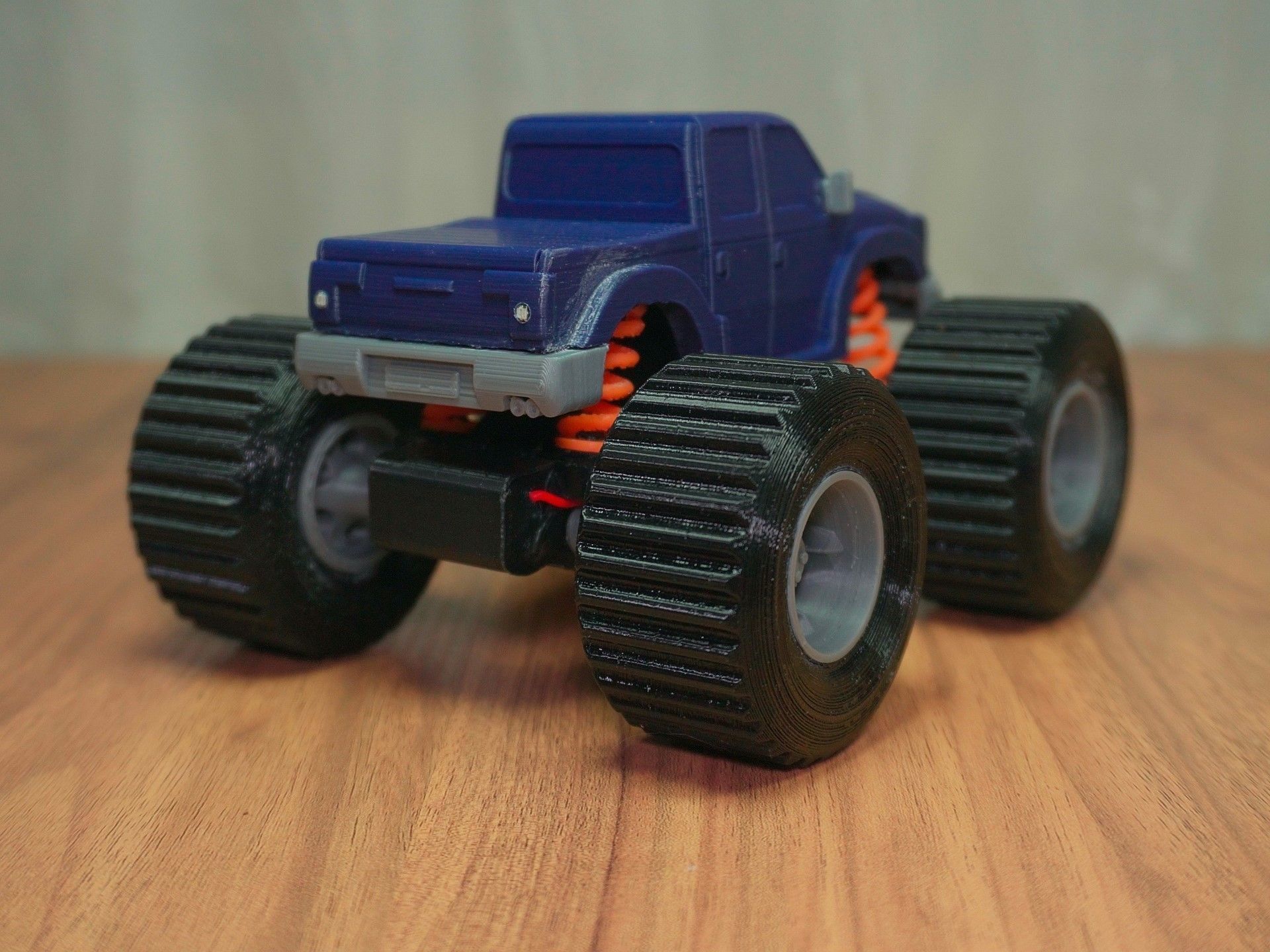 RC Monster Truck 1-32 Scale  3D print model_7