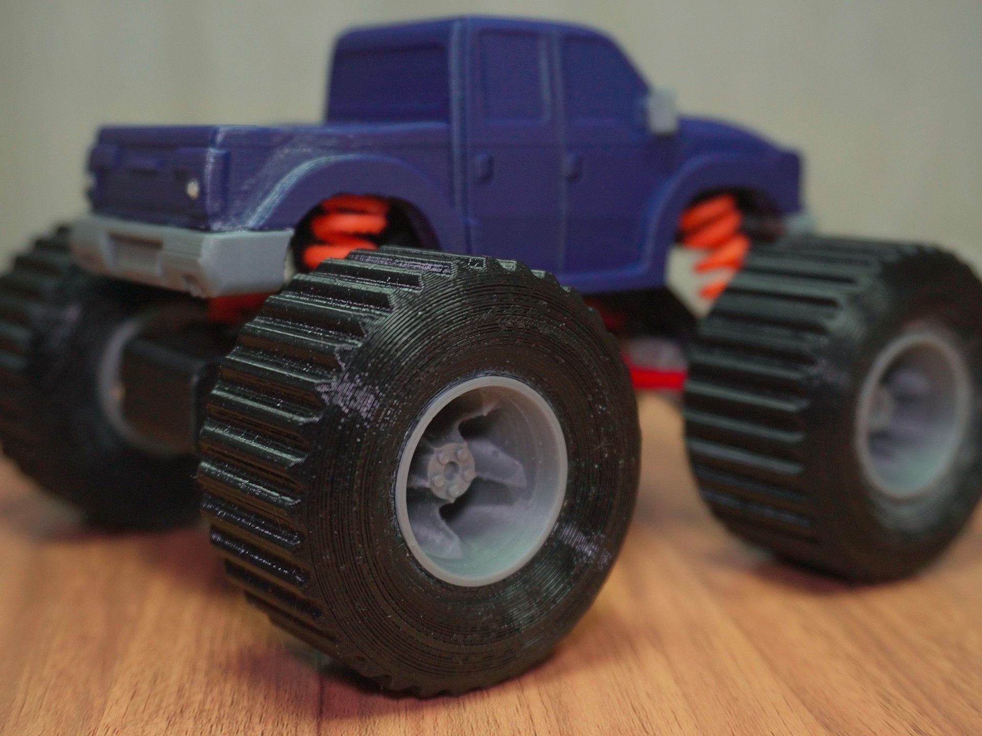 RC Monster Truck 1-32 Scale  3D print model_10