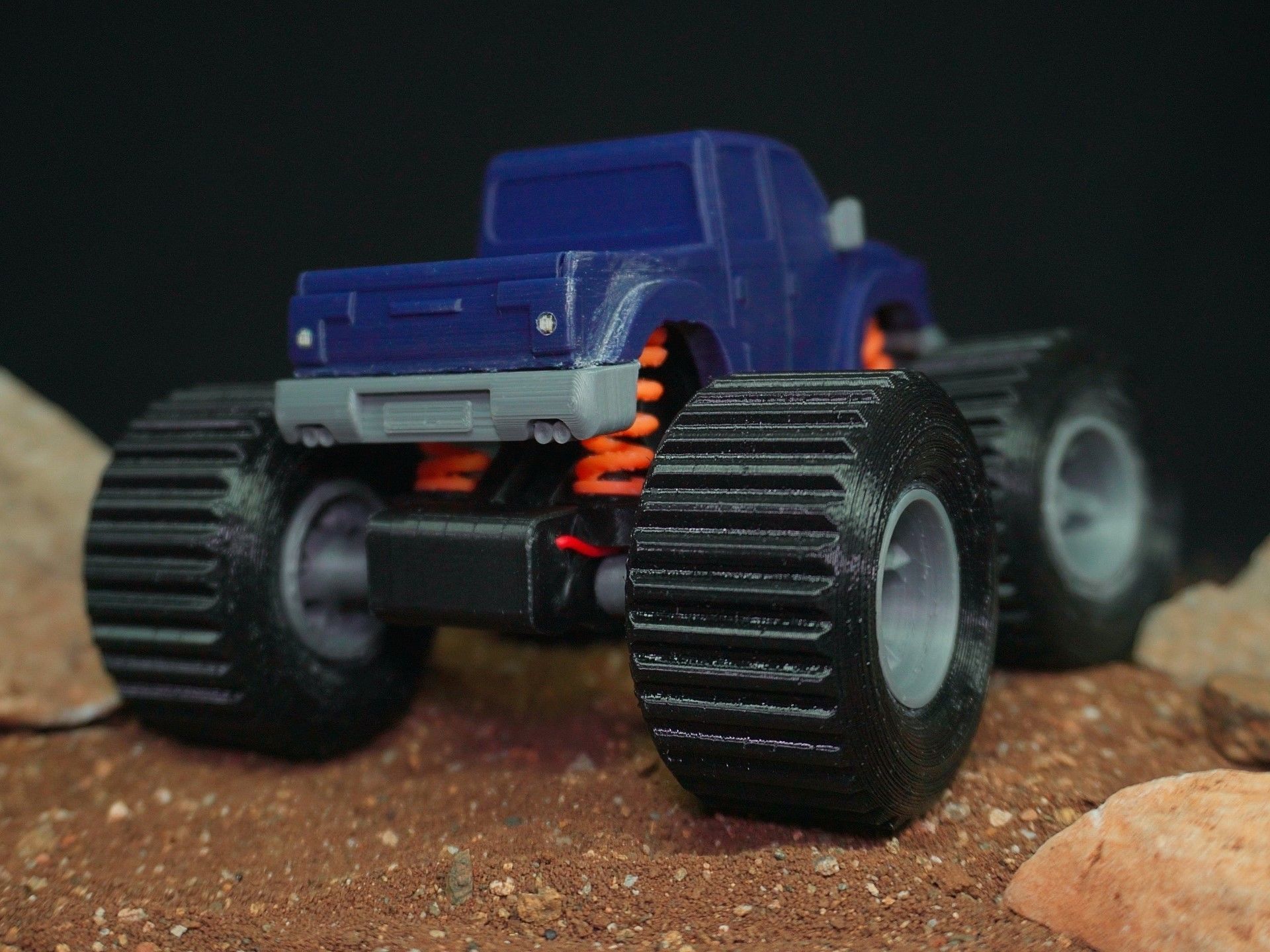 RC Monster Truck 1-32 Scale  3D print model_5
