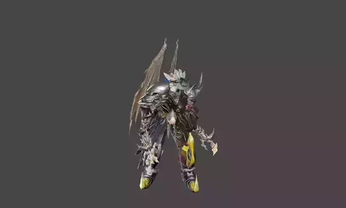 Zeloeman K 9 demon with wings