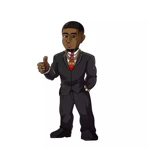 BLACKICE NAME PENDANT