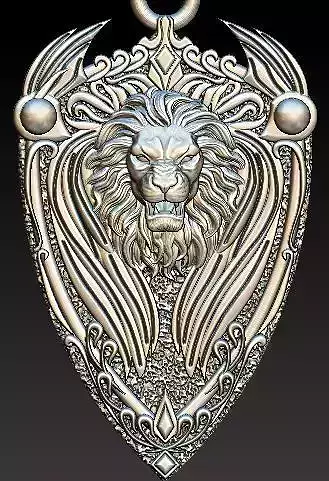 lion pendant