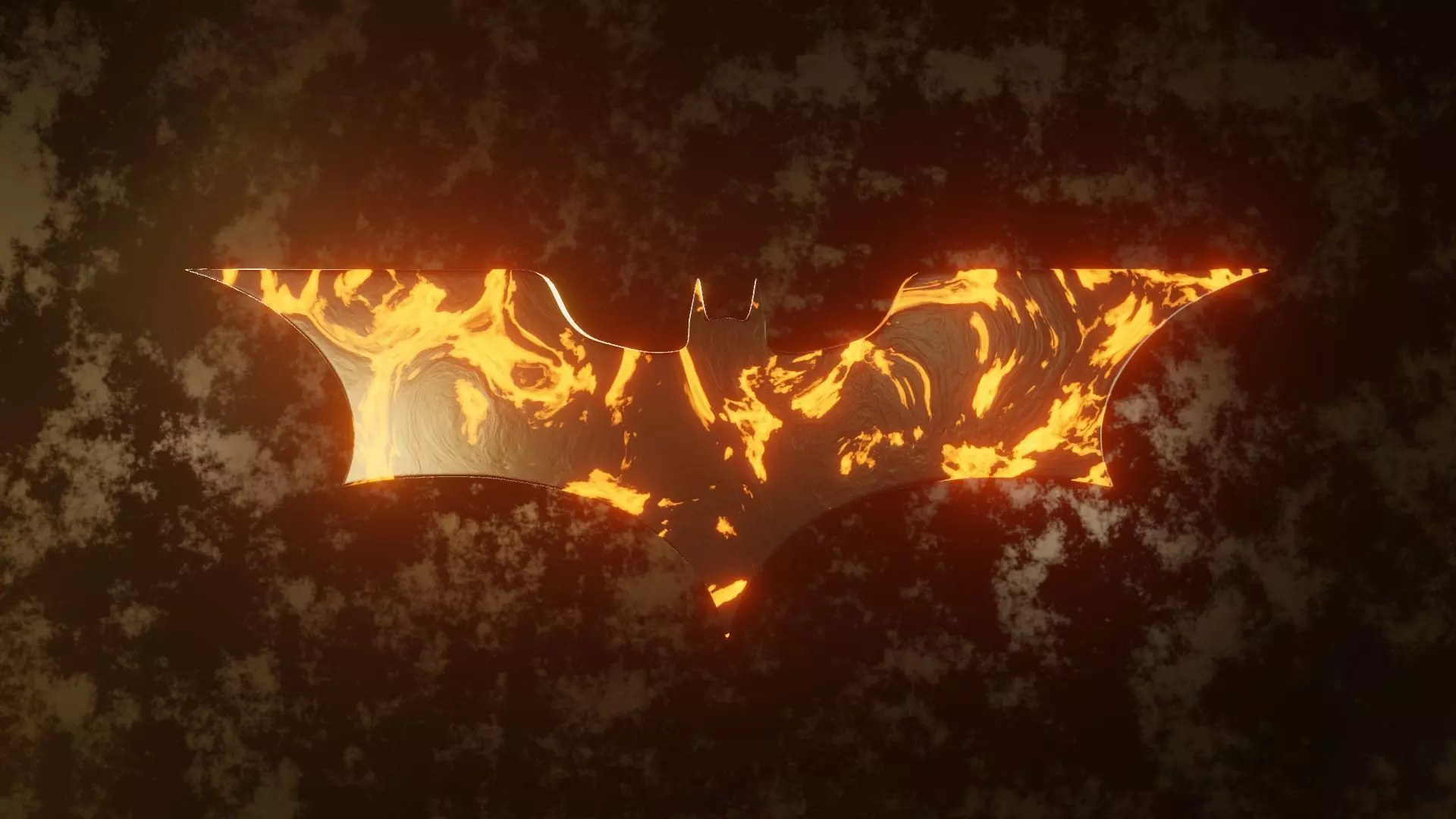 Batman Symbol 3D 3D model_0