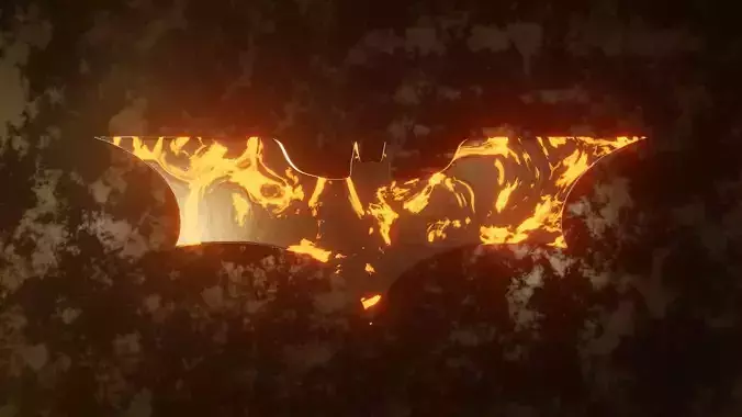 Batman Symbol 3D 3D model