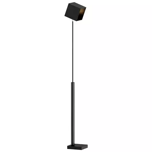 CARRE floor lamp with square base
