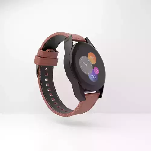 HUAWEI GT3 3D SMART WATCH WITH LEATHER STRAP