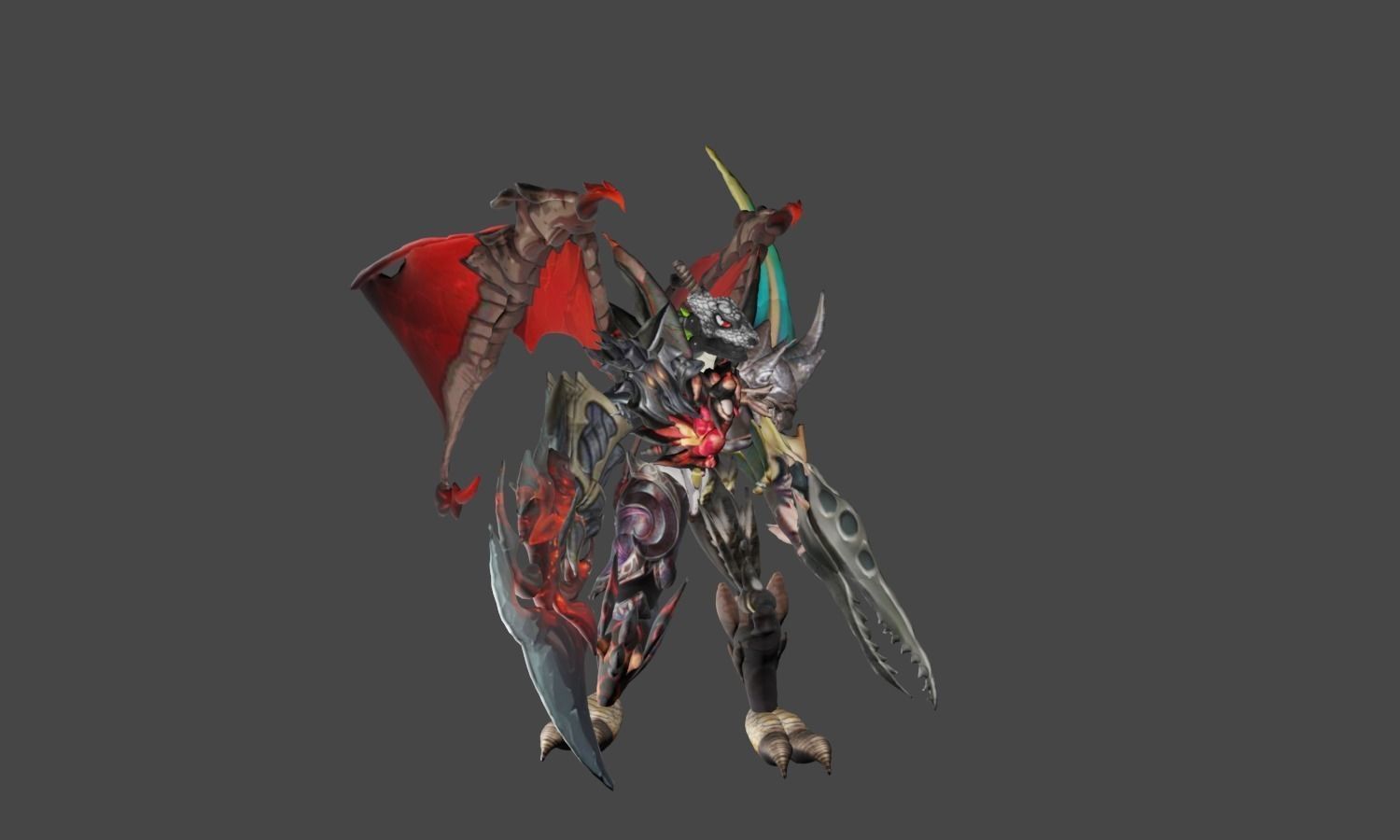 Zeloeman  M 27 Low-poly 3D model_17