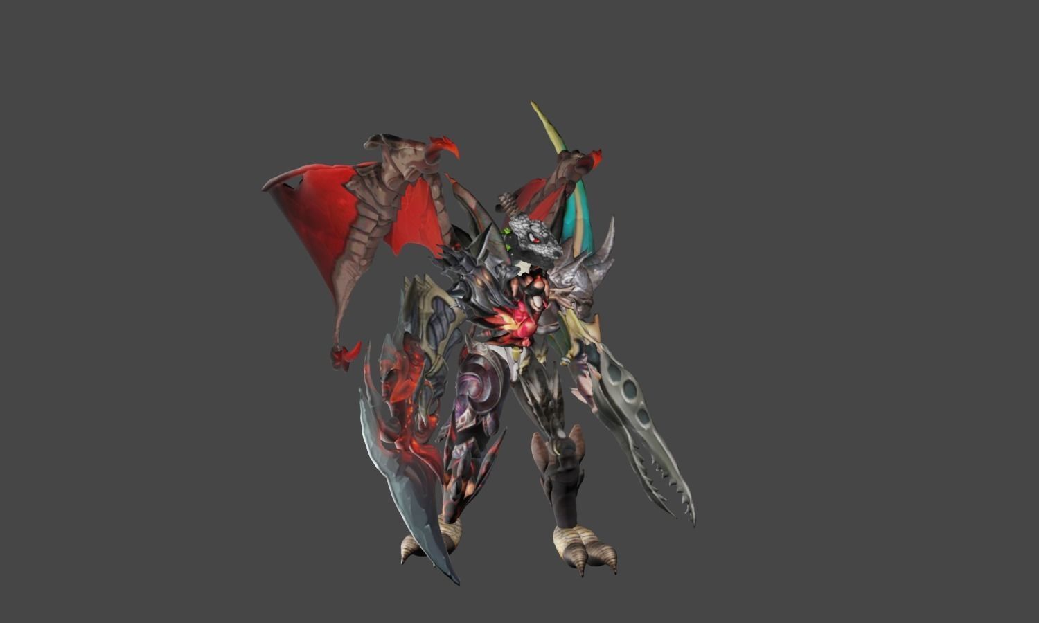 Zeloeman  M 27 Low-poly 3D model_14