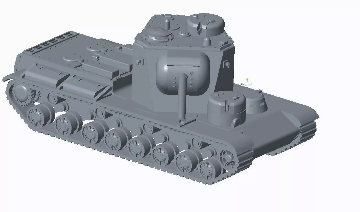 KV-5 Tank Free 3D print model