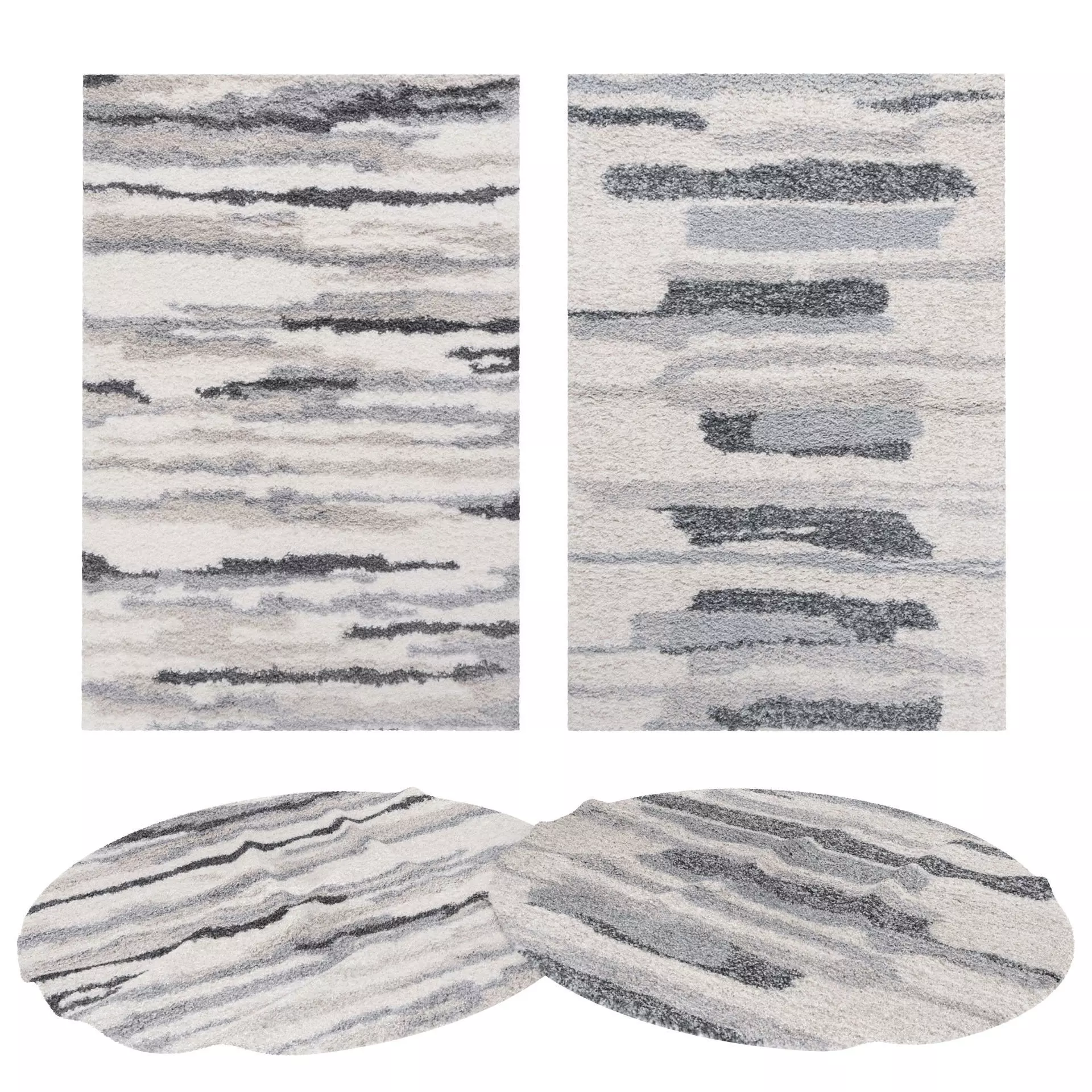 Rugs No 757 Low-poly 3D model_0