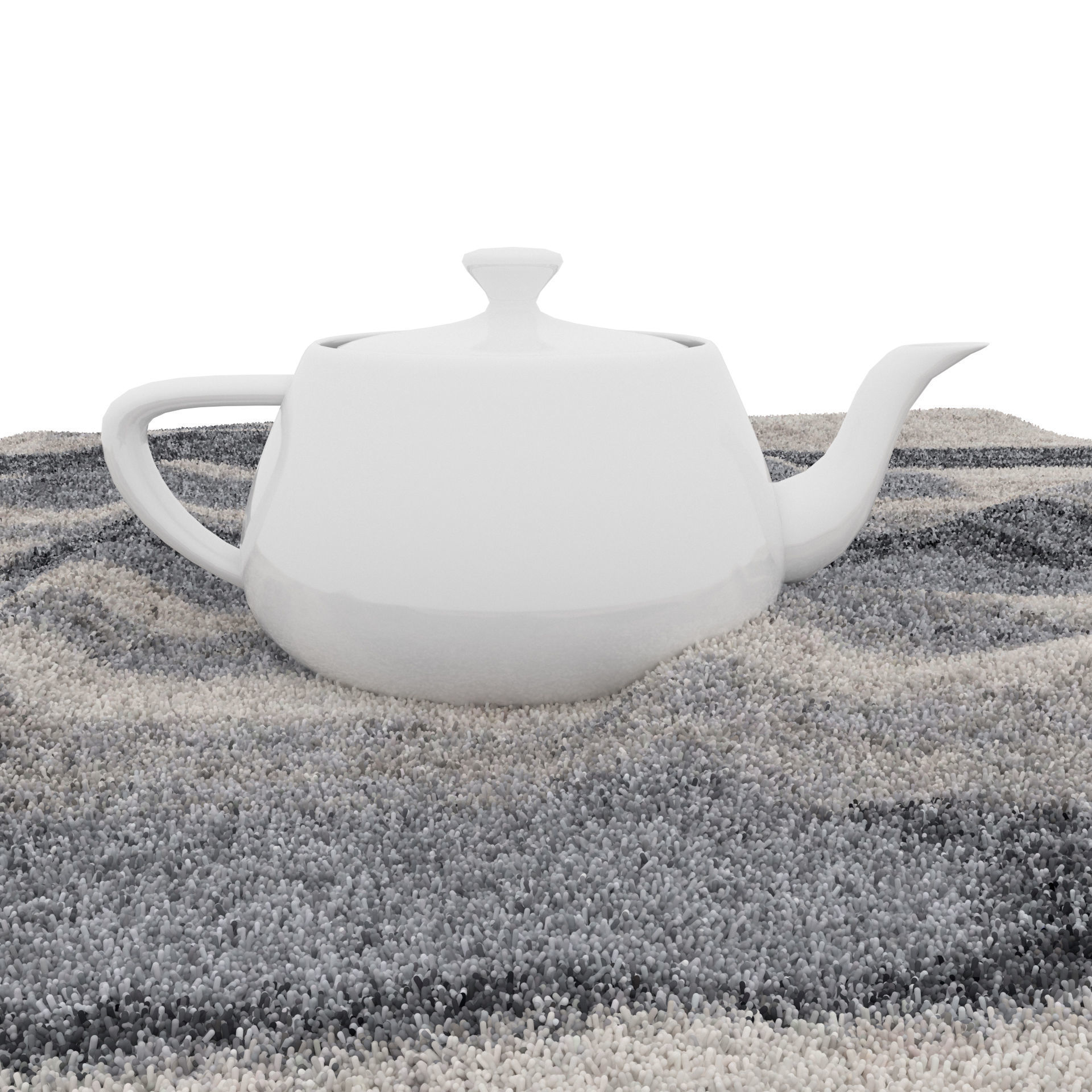 Rugs No 757 Low-poly 3D model_8