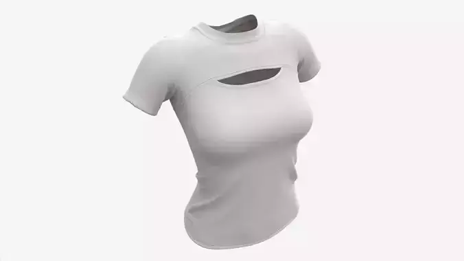 Blouse top for women light Mockup